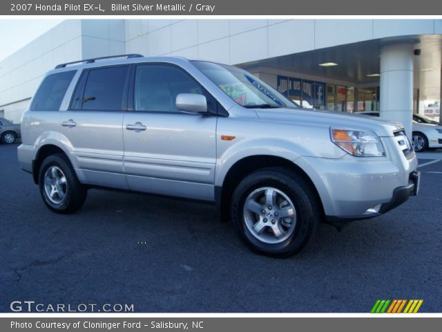 2007 Honda Pilot EX-L in Billet Silver Metallic