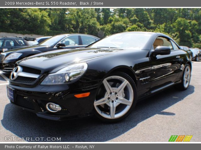 2009 Mercedes-Benz SL 550 Roadster in Black