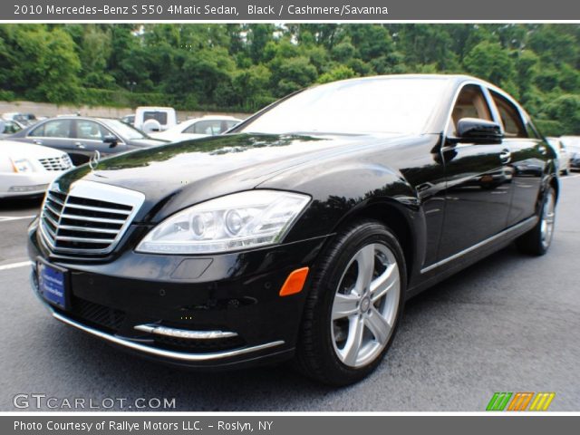2010 Mercedes-Benz S 550 4Matic Sedan in Black