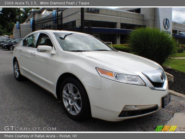 2009 Acura TL 3.5 in White Diamond Pearl