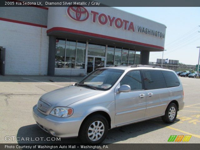 2005 Kia Sedona LX in Diamond Silver Metallic