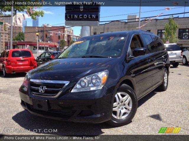 2007 Honda Odyssey EX-L in Nighthawk Black Pearl