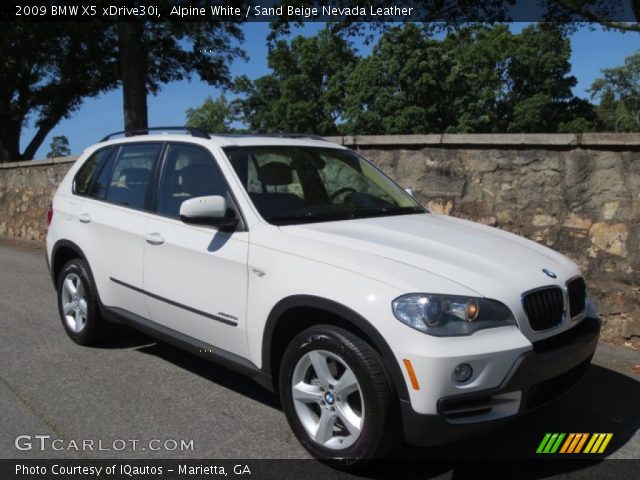 2009 BMW X5 xDrive30i in Alpine White