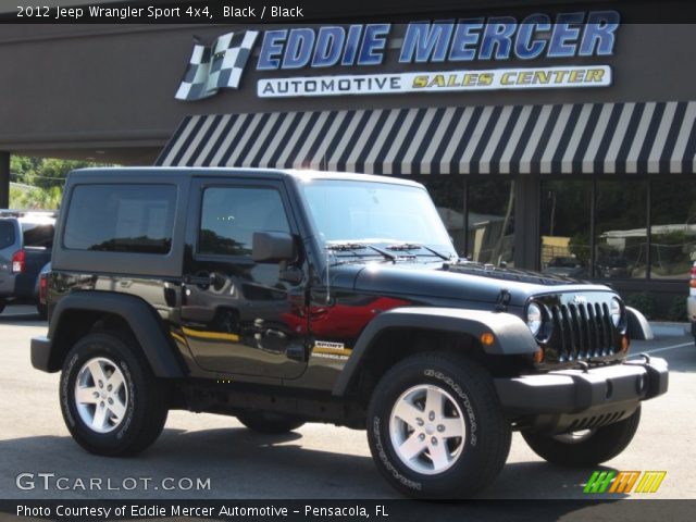 2012 Jeep Wrangler Sport 4x4 in Black