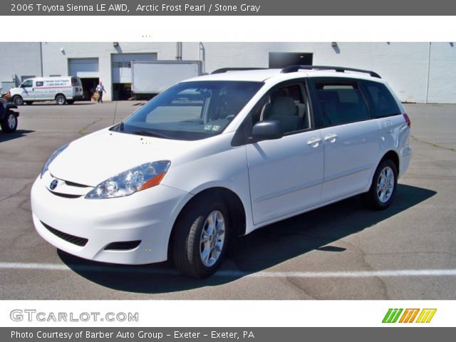 2006 Toyota Sienna LE AWD in Arctic Frost Pearl