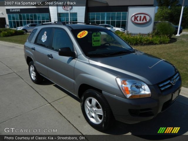 2007 Kia Sportage LX in Steel Silver