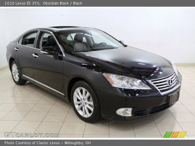 2010 Lexus ES 350 in Obsidian Black