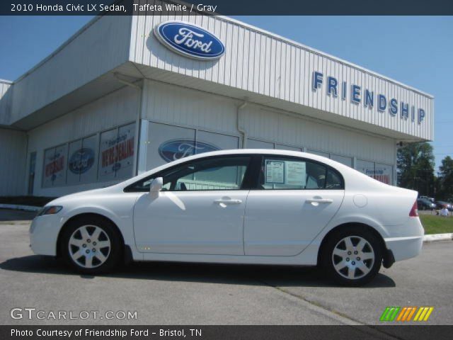 2010 Honda Civic LX Sedan in Taffeta White