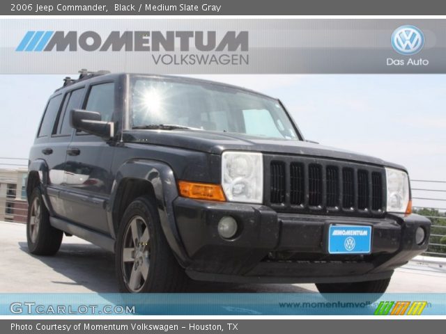 2006 Jeep Commander  in Black