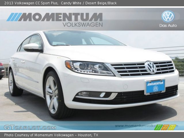 2013 Volkswagen CC Sport Plus in Candy White