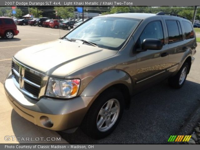 2007 Dodge Durango SLT 4x4 in Light Khaki Metallic