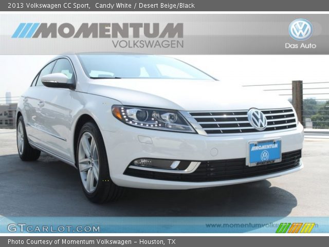 2013 Volkswagen CC Sport in Candy White