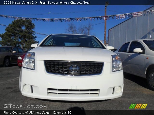 2008 Nissan Sentra 2.0 in Fresh Powder White