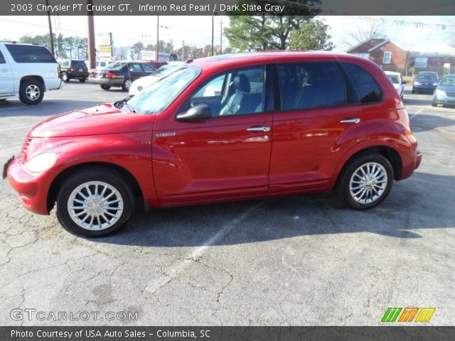 2003 Chrysler PT Cruiser GT in Inferno Red Pearl