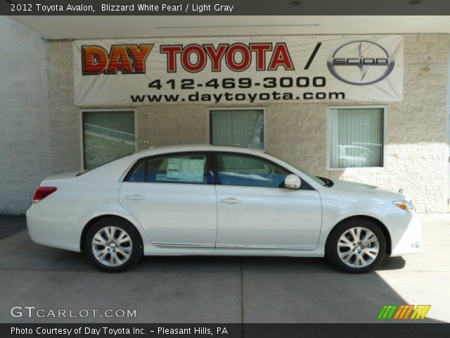 2012 Toyota Avalon  in Blizzard White Pearl