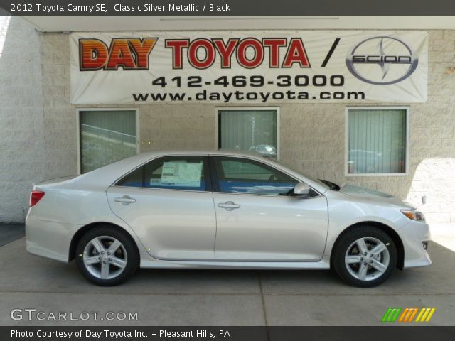 2012 Toyota Camry SE in Classic Silver Metallic