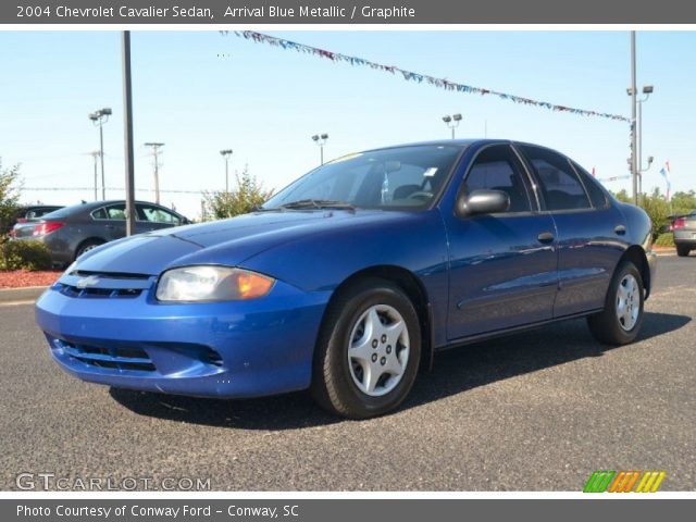 2004 Chevrolet Cavalier Sedan in Arrival Blue Metallic