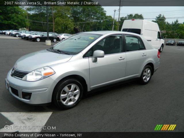2007 Nissan Versa SL in Brilliant Silver Metallic