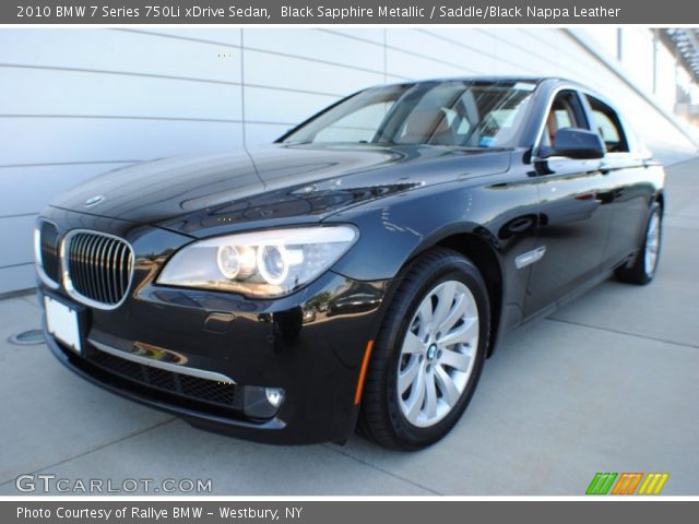 2010 BMW 7 Series 750Li xDrive Sedan in Black Sapphire Metallic