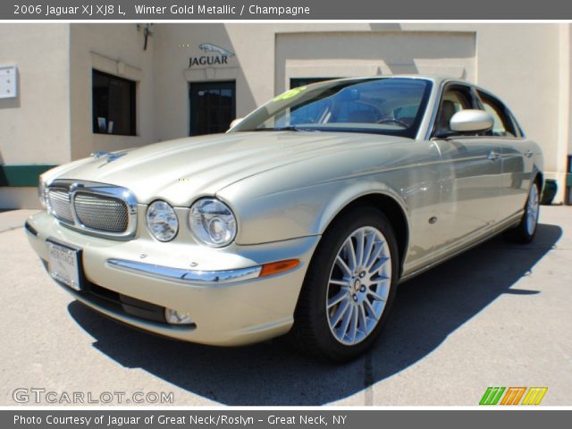 2006 Jaguar XJ XJ8 L in Winter Gold Metallic