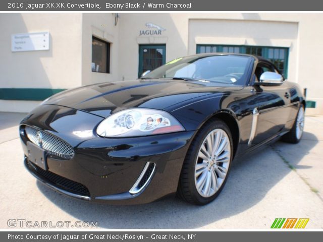 2010 Jaguar XK XK Convertible in Ebony Black