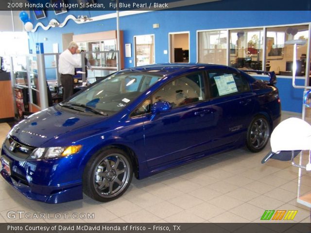 2008 Honda Civic Mugen Si Sedan in Fiji Blue Pearl