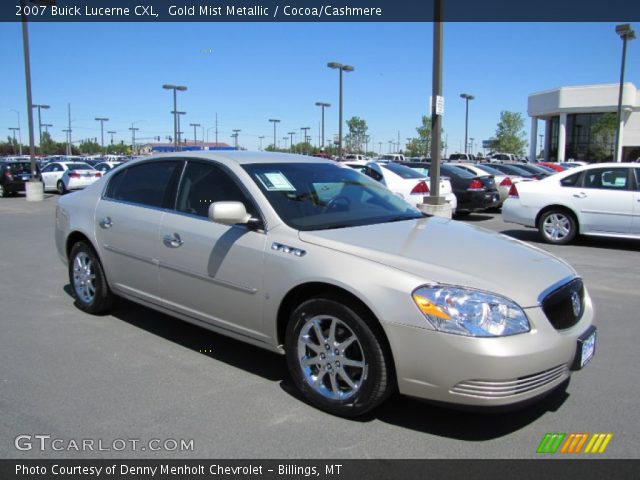 2007 Buick Lucerne CXL in Gold Mist Metallic