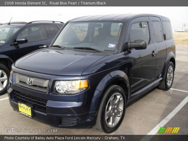 2008 Honda Element SC in Royal Blue Pearl