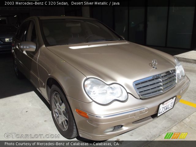 2003 Mercedes-Benz C 320 Sedan in Desert Silver Metallic