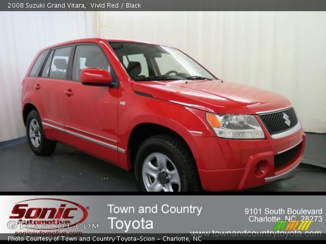 2008 Suzuki Grand Vitara  in Vivid Red