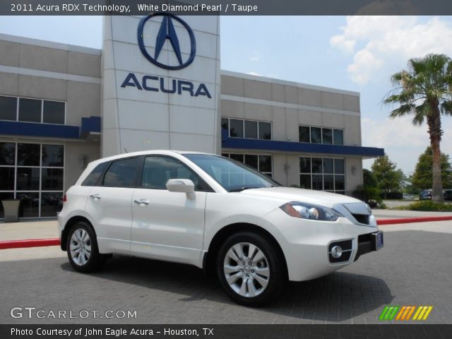 2011 Acura RDX Technology in White Diamond Pearl