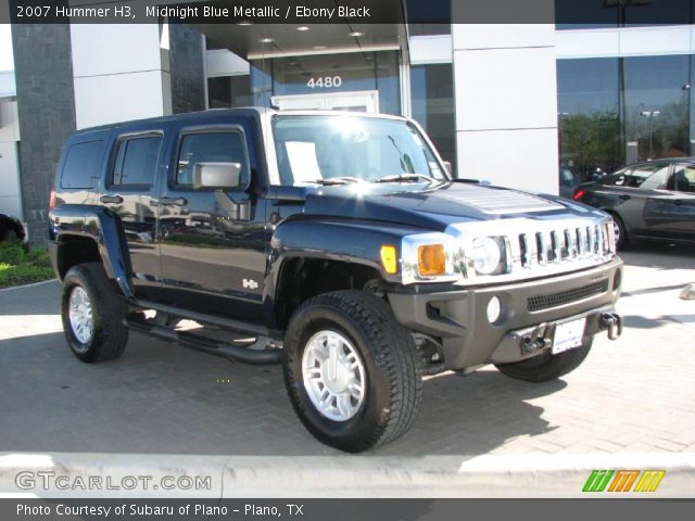 2007 Hummer H3  in Midnight Blue Metallic
