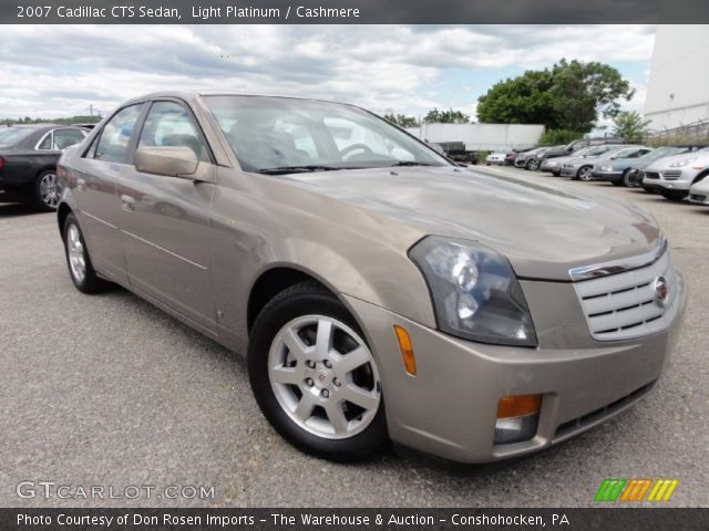 2007 Cadillac CTS Sedan in Light Platinum