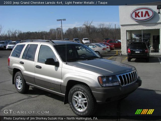 2003 Jeep Grand Cherokee Laredo 4x4 in Light Pewter Metallic