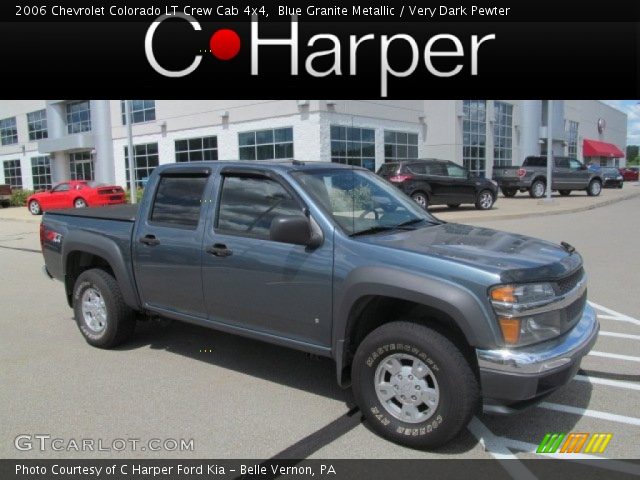 2006 Chevrolet Colorado LT Crew Cab 4x4 in Blue Granite Metallic