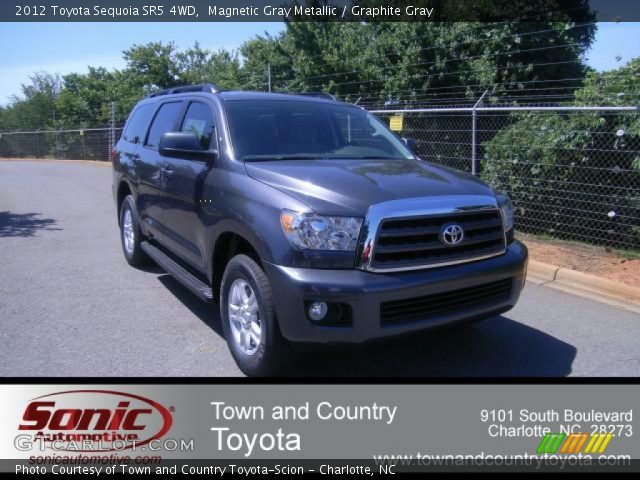 2012 Toyota Sequoia SR5 4WD in Magnetic Gray Metallic