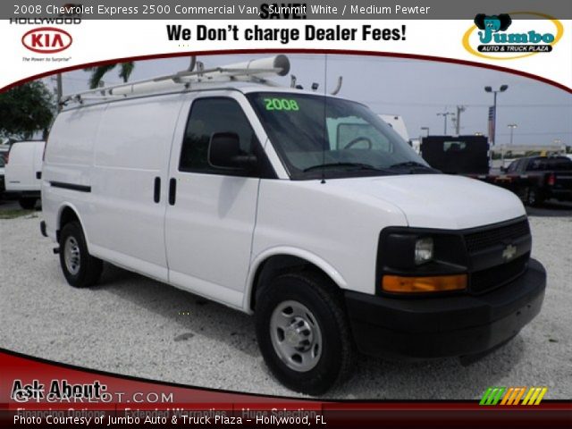 2008 Chevrolet Express 2500 Commercial Van in Summit White