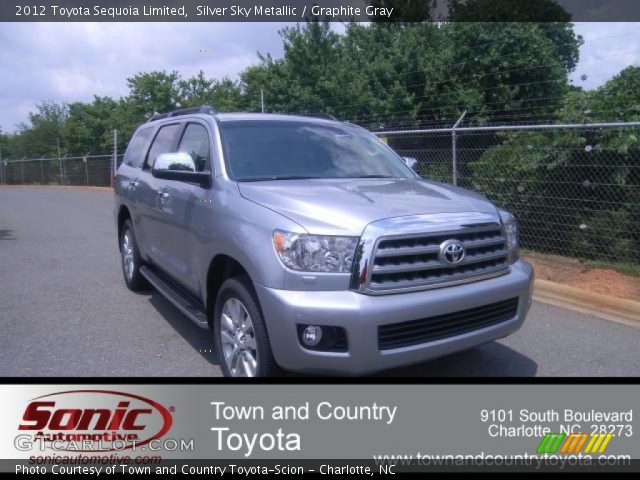 2012 Toyota Sequoia Limited in Silver Sky Metallic