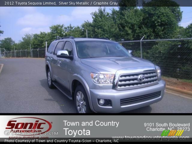 2012 Toyota Sequoia Limited in Silver Sky Metallic