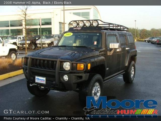2008 Hummer H3 Alpha in Black
