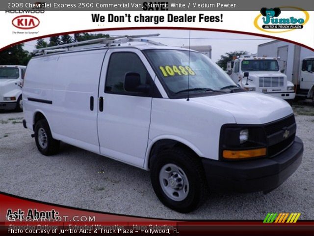 2008 Chevrolet Express 2500 Commercial Van in Summit White
