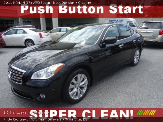 2011 Infiniti M 37x AWD Sedan in Black Obsidian