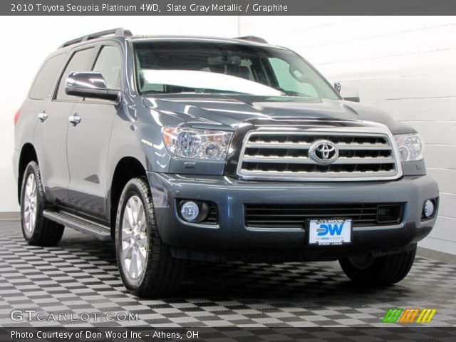 2010 Toyota Sequoia Platinum 4WD in Slate Gray Metallic