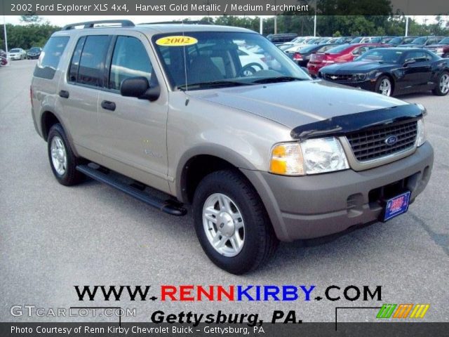 2002 Ford Explorer XLS 4x4 in Harvest Gold Metallic