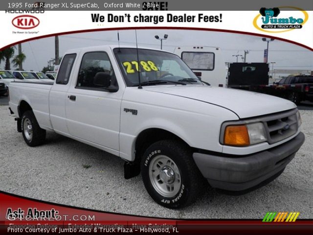 1995 Ford Ranger XL SuperCab in Oxford White