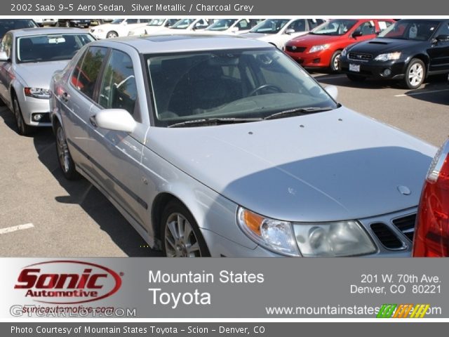 2002 Saab 9-5 Aero Sedan in Silver Metallic