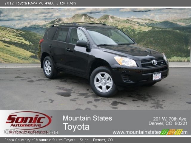 2012 Toyota RAV4 V6 4WD in Black
