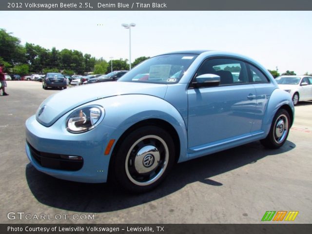2012 Volkswagen Beetle 2.5L in Denim Blue