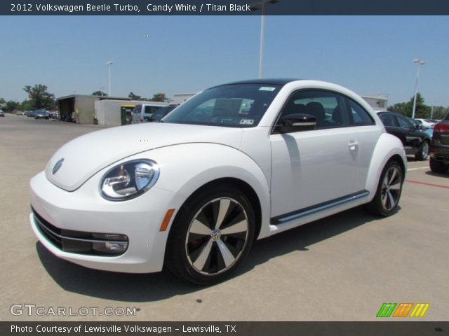 2012 Volkswagen Beetle Turbo in Candy White