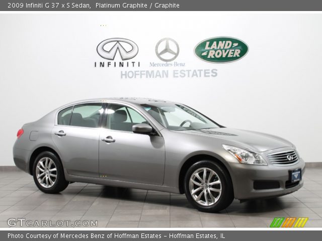 2009 Infiniti G 37 x S Sedan in Platinum Graphite